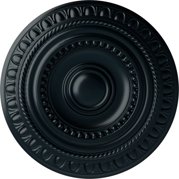 Ekena Millwork Artis Ceiling Medallion (Fits Canopies up to 6 7/8"), Hand-Painted Night Shade, 15 3/4"OD x 1 3/8"P CM15ARNSF - main